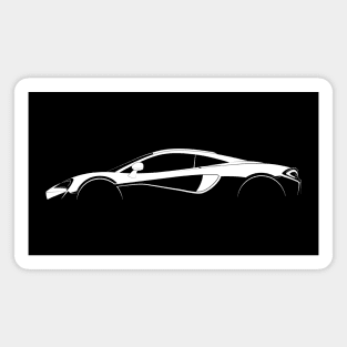 McLaren 570S Silhouette Magnet